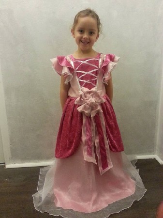 robe de princesse pour petite fille
